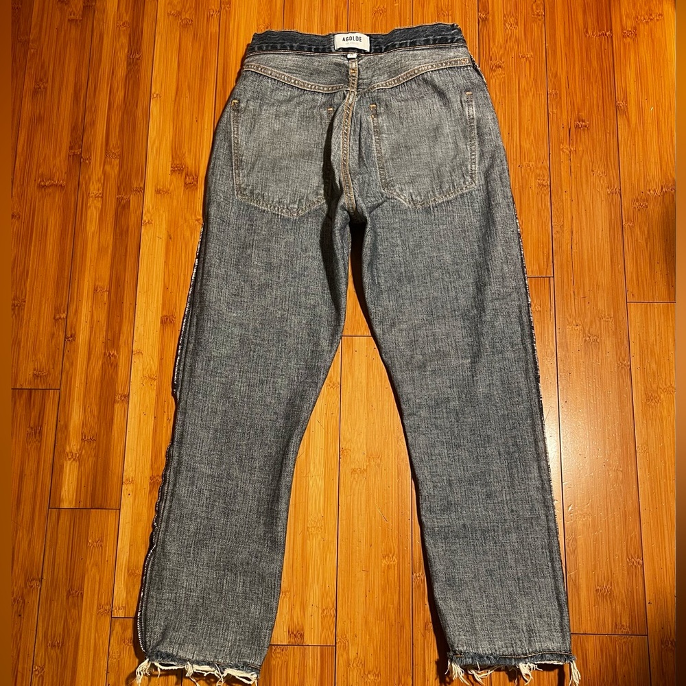 Agolde Riley High Rise Jeans Size 25 - Picture 8 of 16